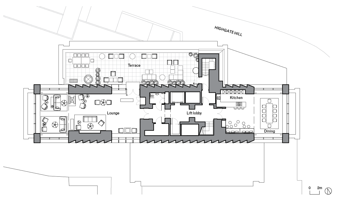 Aspirational renting Vantage Point by GRID architects