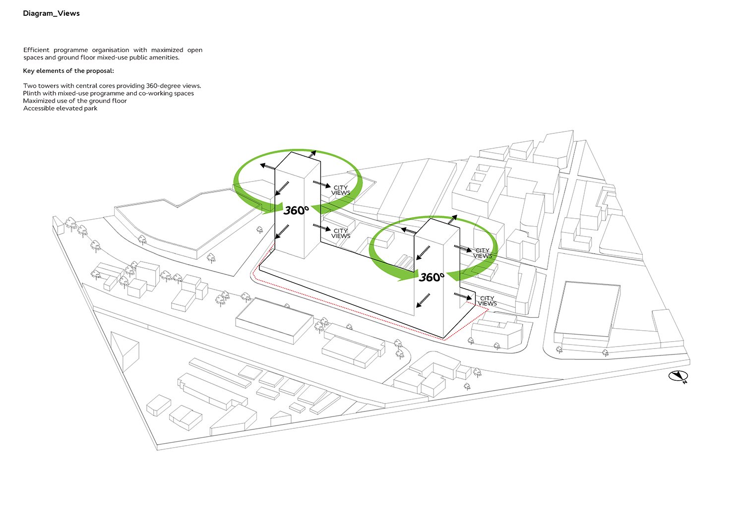Emerging practice unveils £70m 'Hanging Gardens' of Digbeth