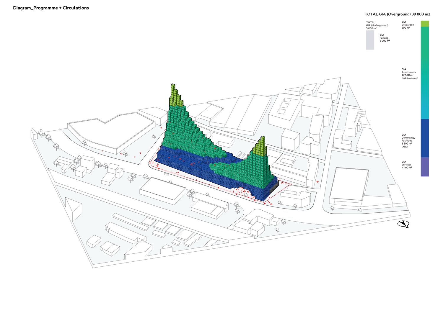 Digbeth Development Plan Emerging practice unveils £70m 'Hanging Gardens' of Digbeth