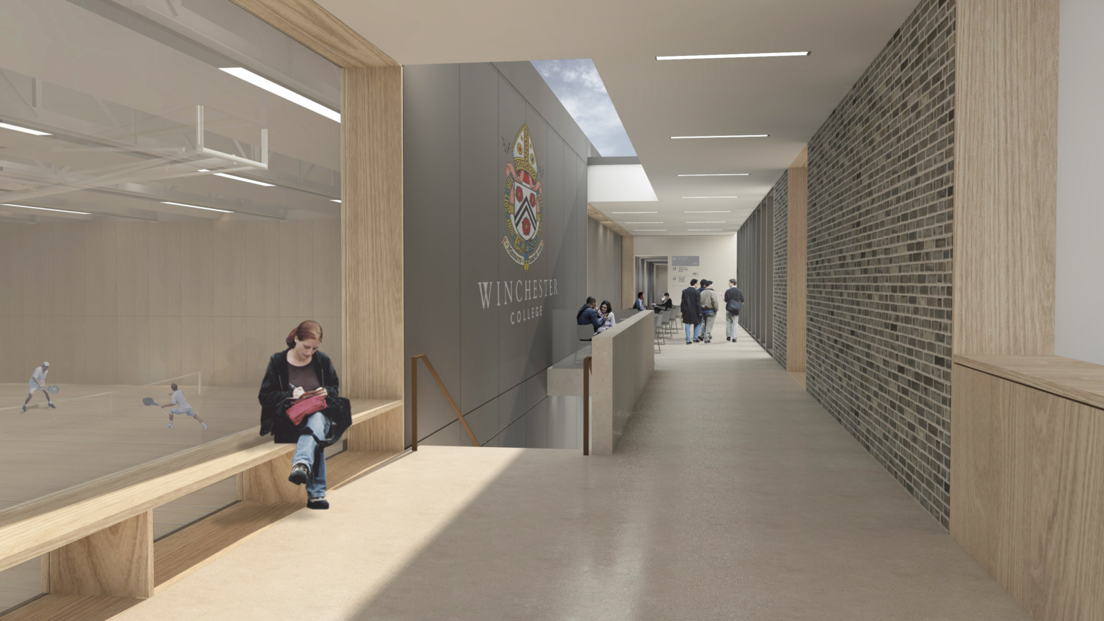 Design Engine lodges plans for Winchester College revamp