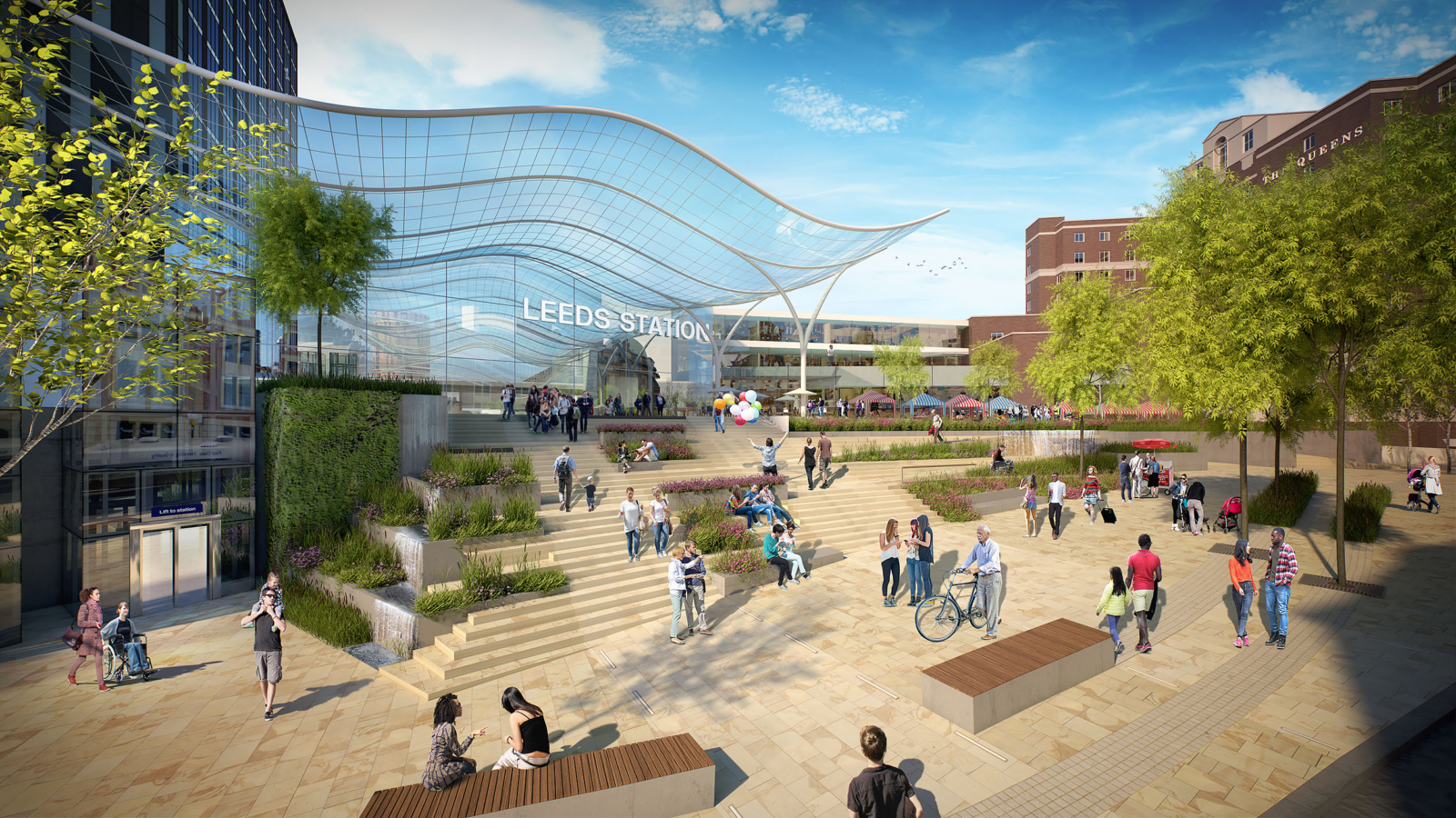 Atkins reveals first images of Leeds Station HS2 makeover
