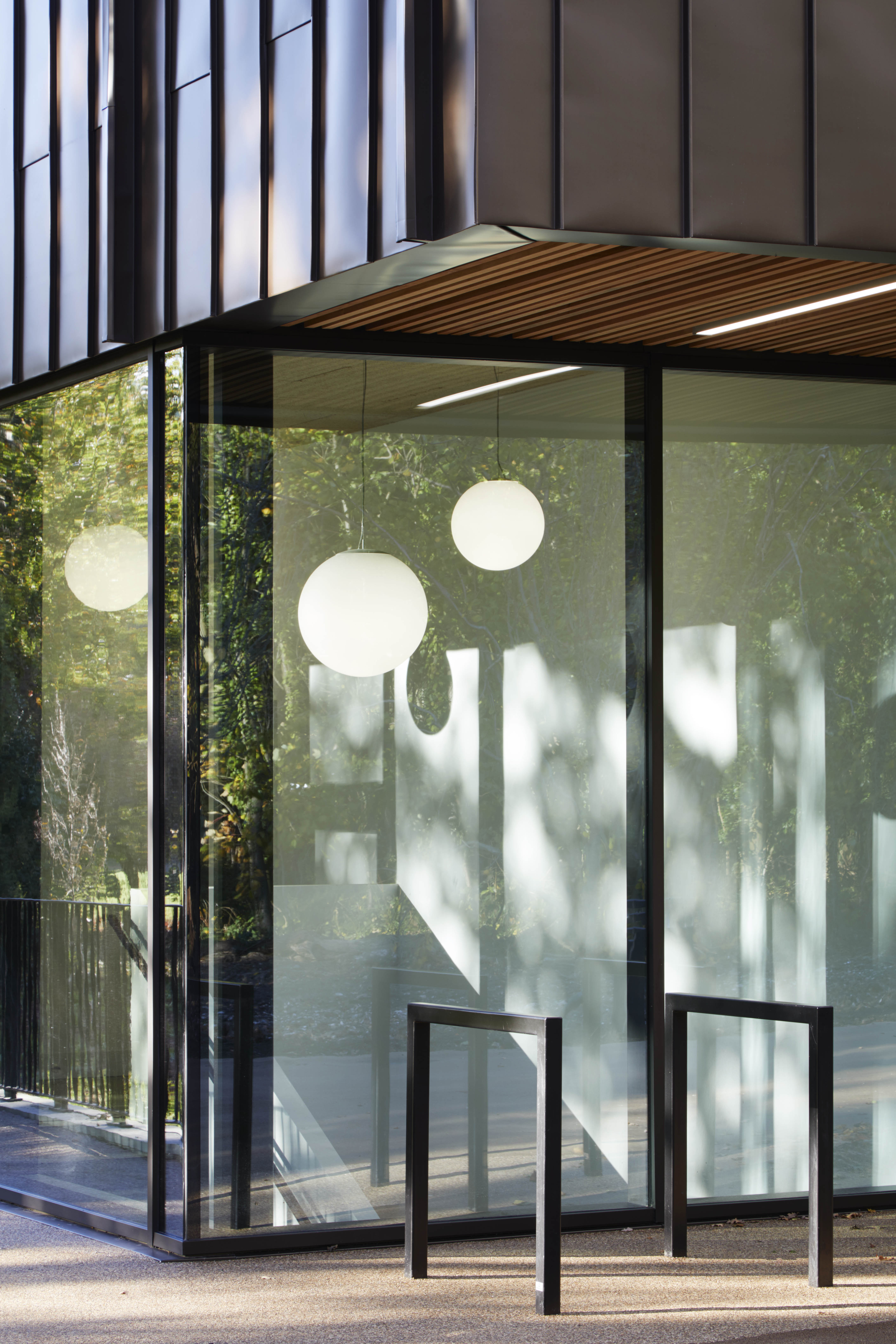Hawkins\Brown completes engineered timber school swimming pool