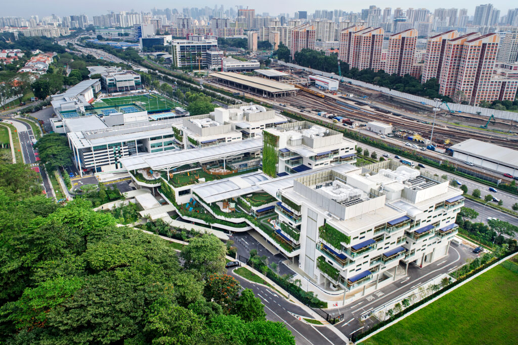 Big school Bogle Architects’ Early Learning Village in Singapore