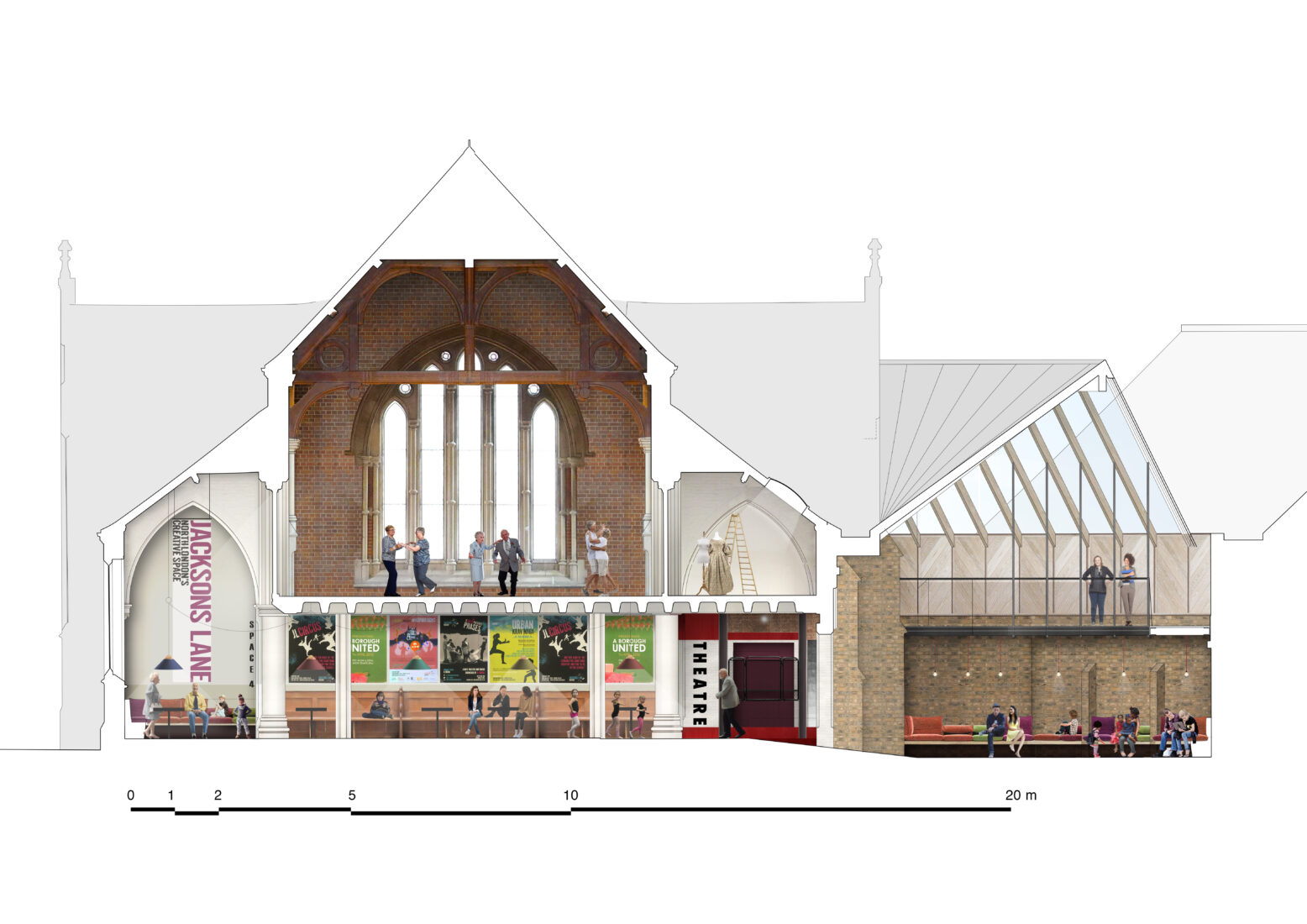Citizens Design Bureau wins £4.3m Highgate arts hub job