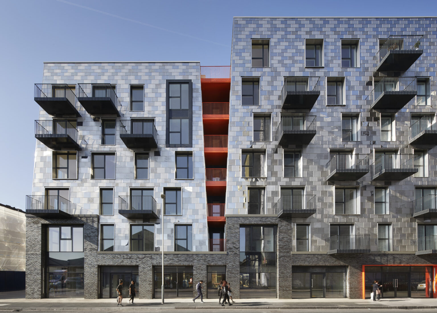 Studio Egret West completes first for-sale homes at Old Vinyl Factory scheme