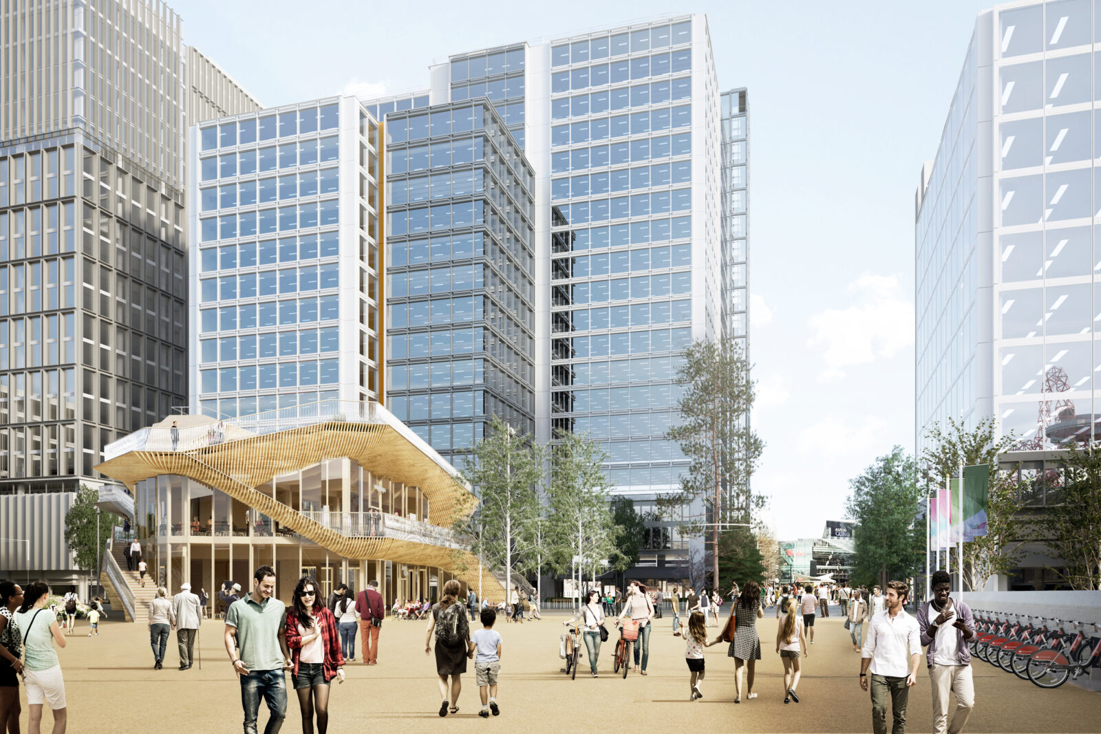 ACME wins approval for multistorey timber pavilion in Olympic Park