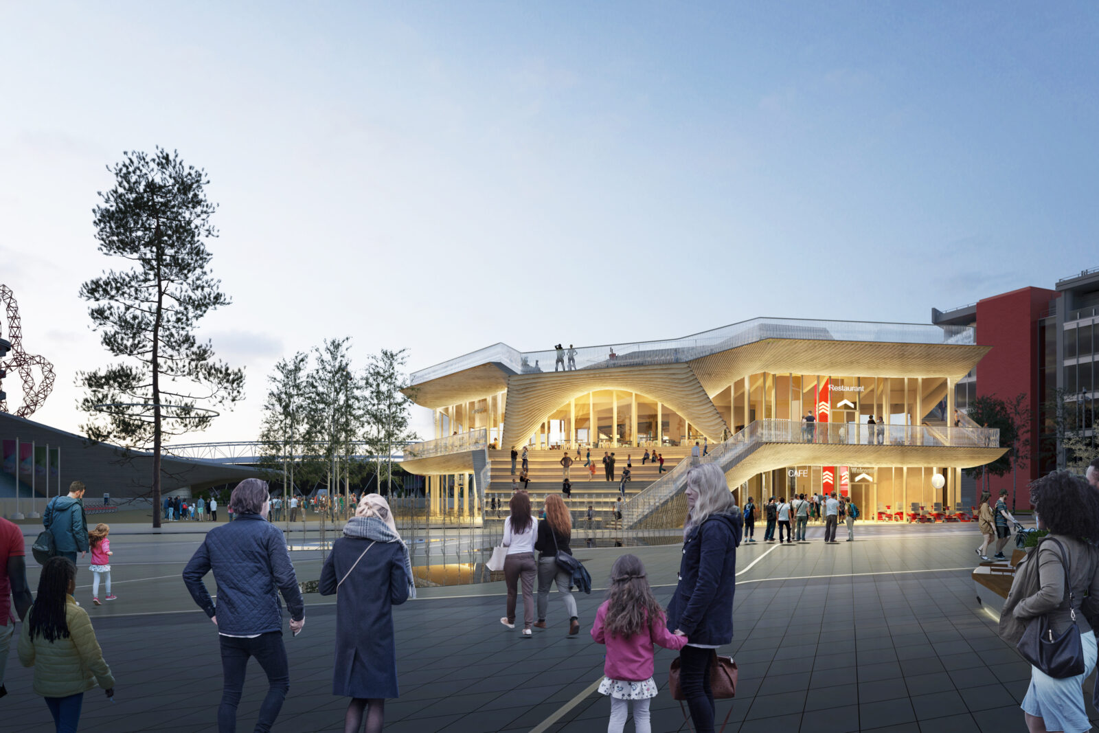 ACME wins approval for multistorey timber pavilion in Olympic Park