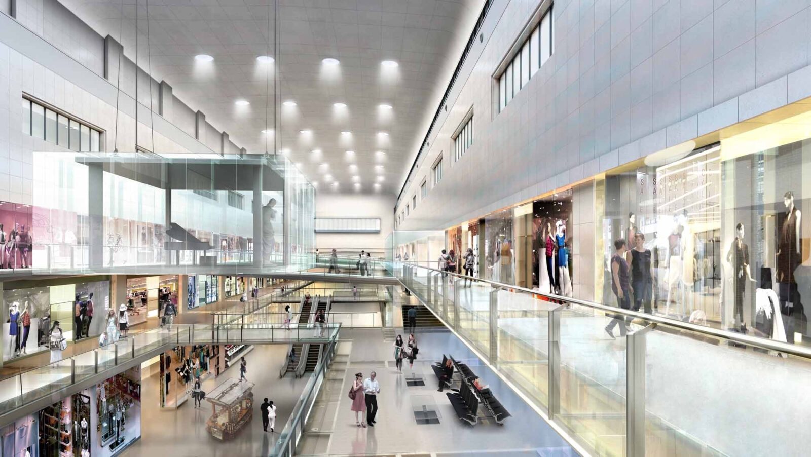 WilkinsonEyre’s Battersea Power Station chimney ‘great glass elevator