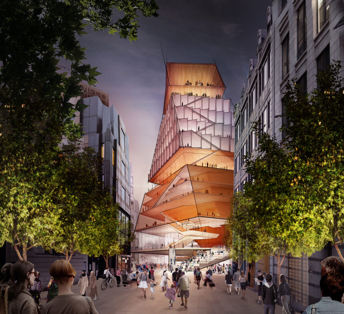 Diller Scofidio + Renfro unveils £288m City of London concert hall