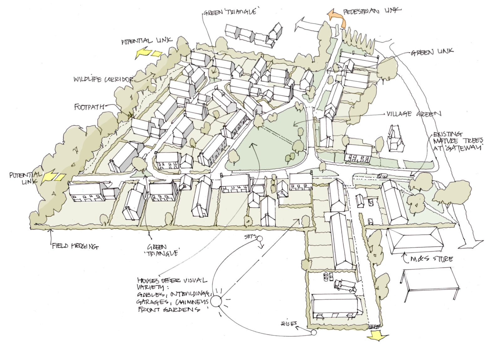 John Pardey submits plans for 56 new homes in Surrey village