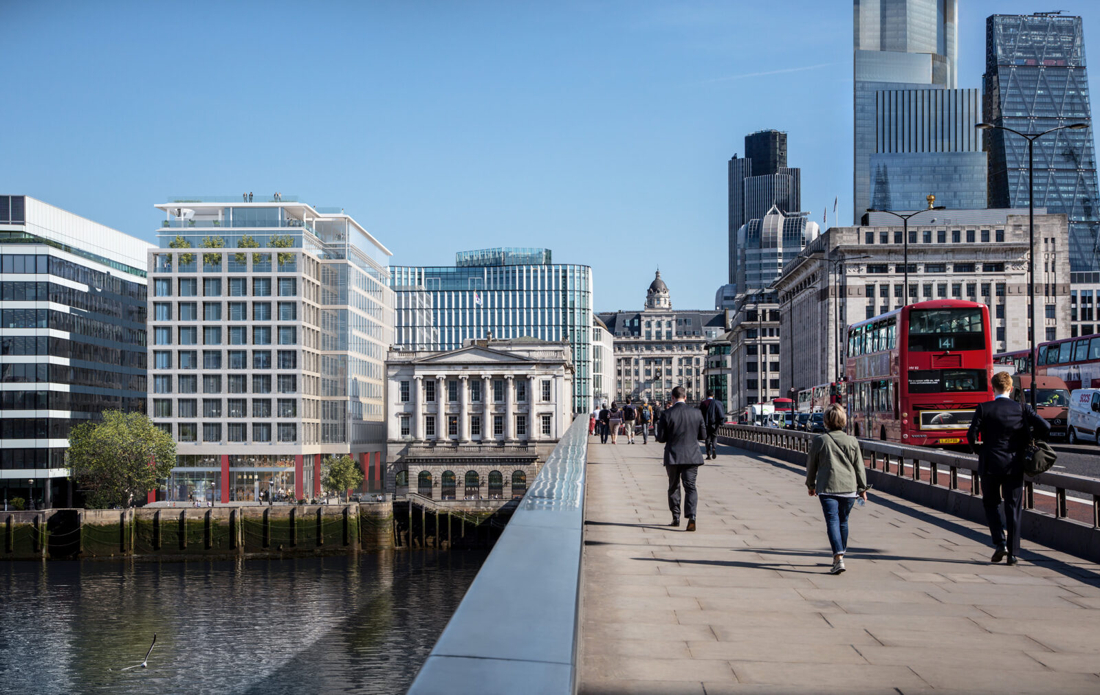 Eric Parry’s Seal House office with public roof garden set for approval