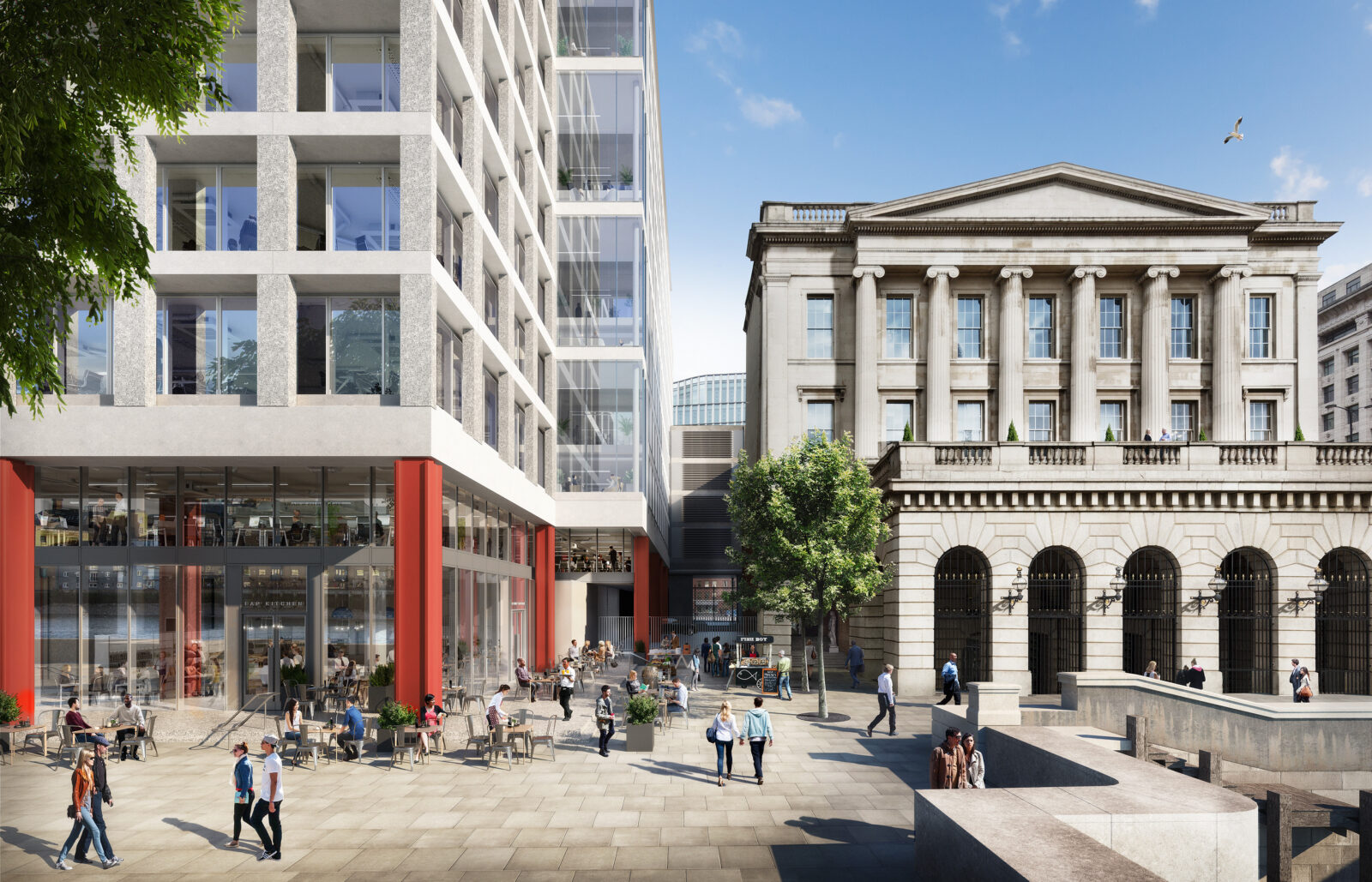 Eric Parry’s Seal House office with public roof garden set for approval