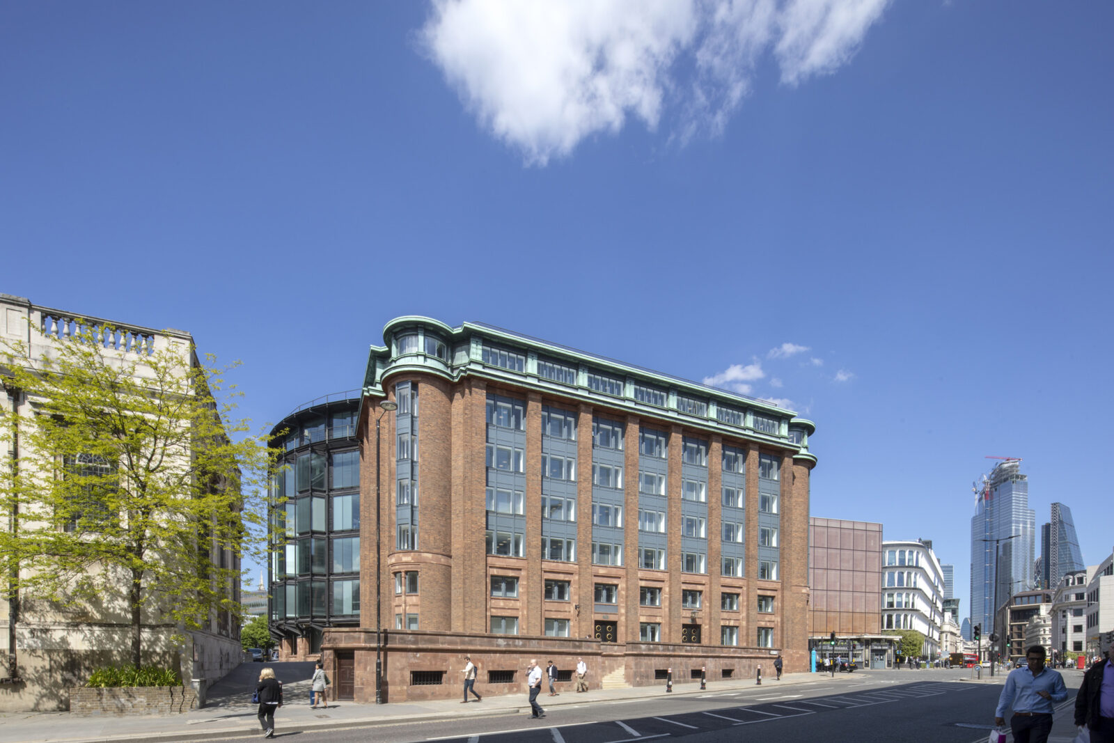 Bracken House refurbished by John Robertson Architects for Financial Times