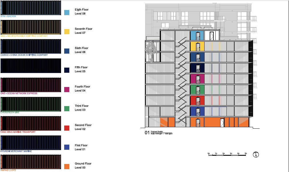 Patalab wins approval for 'world's tallest' shipping container building