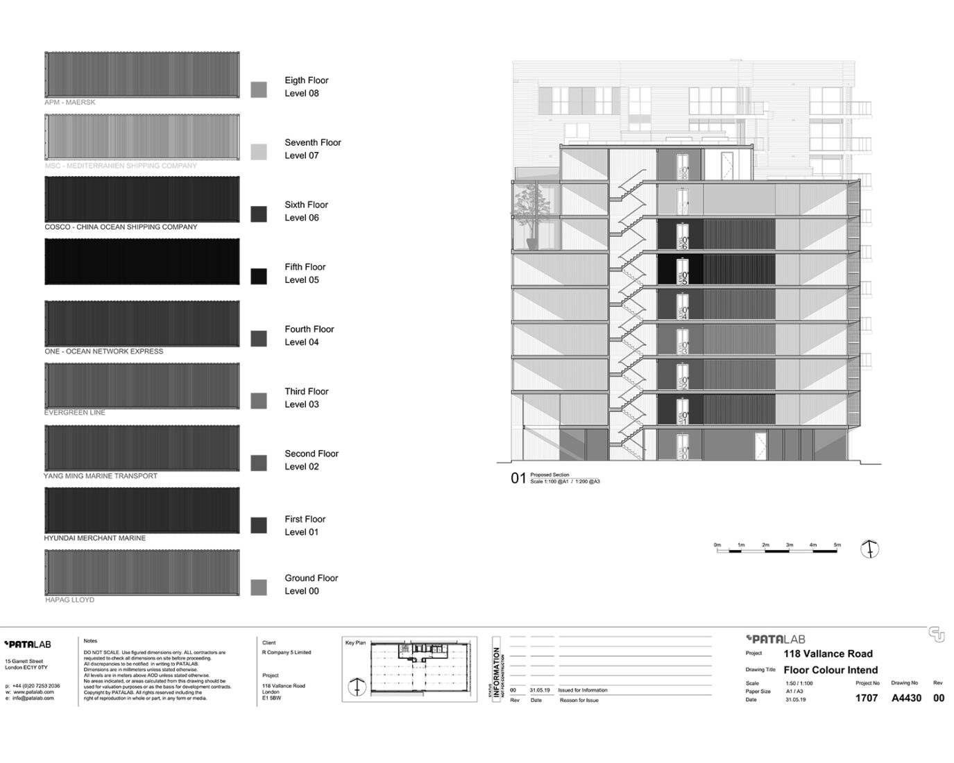 Patalab wins approval for 'world's tallest' shipping container building