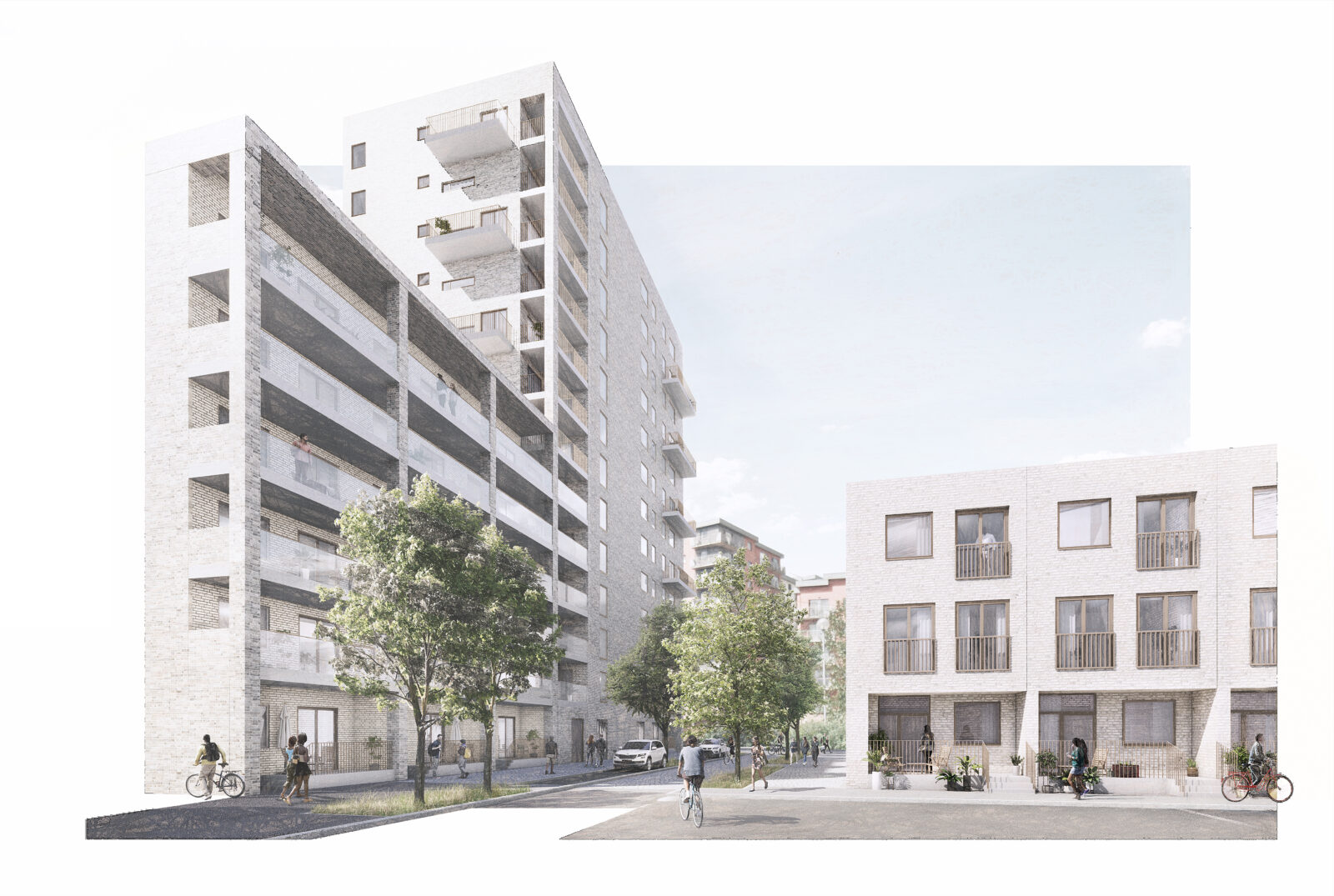 White Arkitekter submits major east London estate regeneration scheme