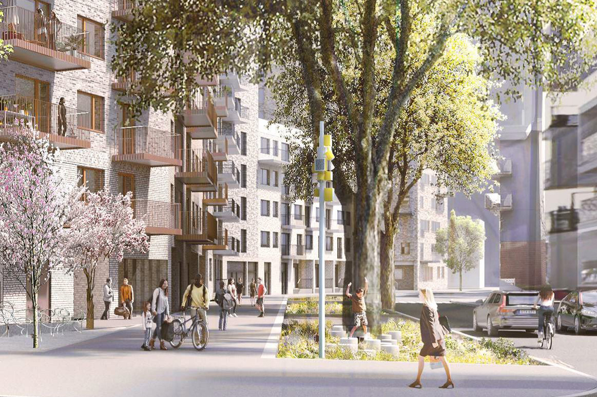 White Arkitekter submits major east London estate regeneration scheme