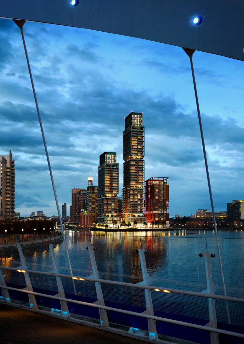 Studio Egret Westled team unveils 1,500home Salford Quays scheme