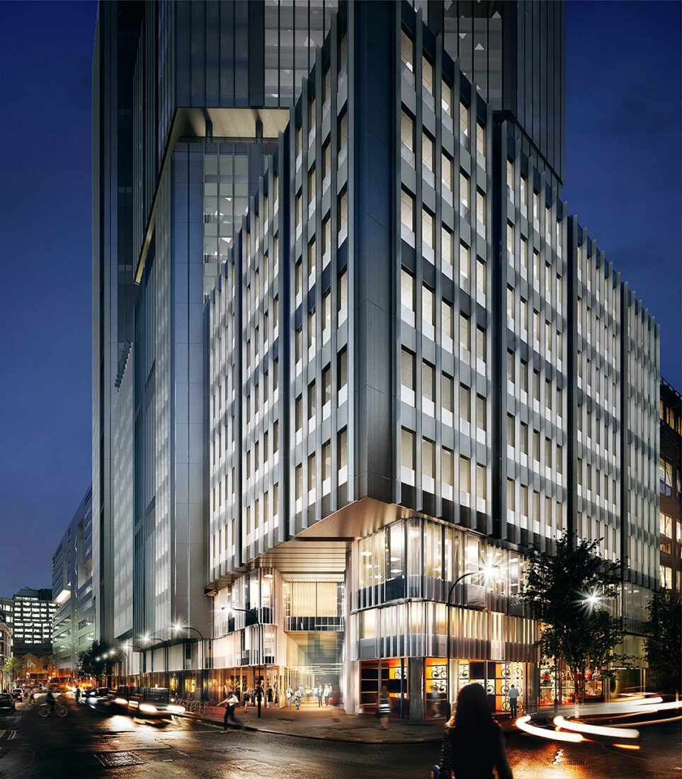 Exclusive: 3XN reveals designs for Broadgate tower scheme
