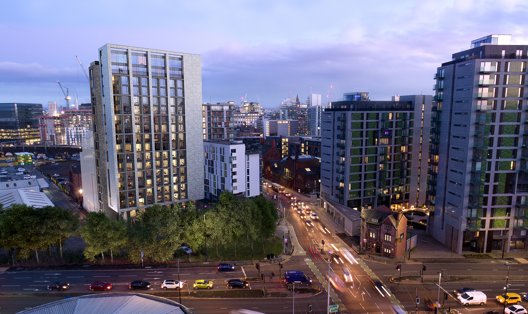 Another Salford tower: Jon Matthews wins go-ahead for latest Greengate ...