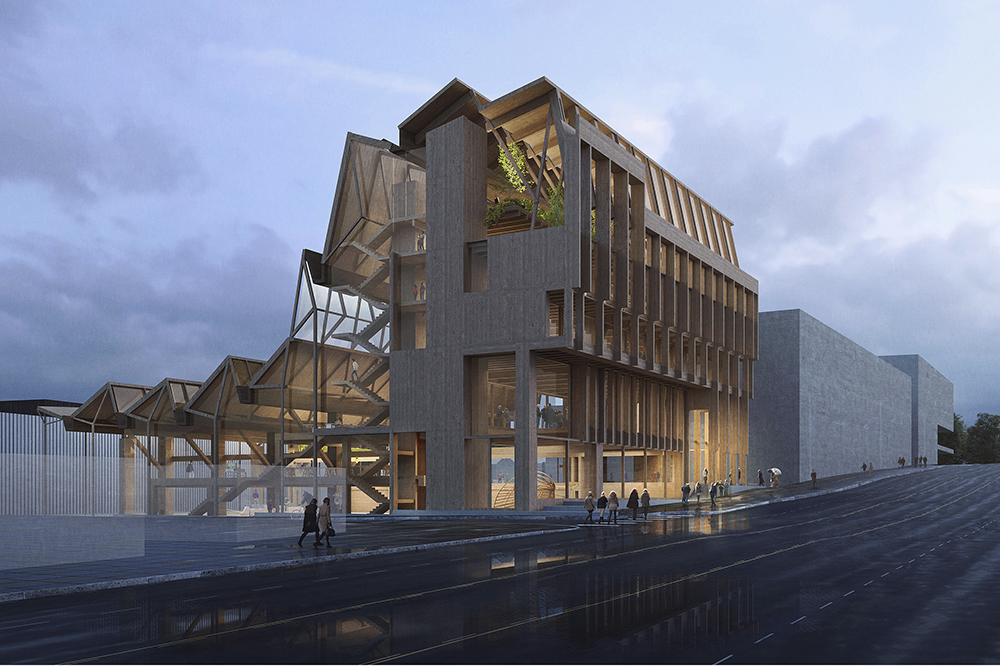 Grafton wins Arkansas timber design school contest