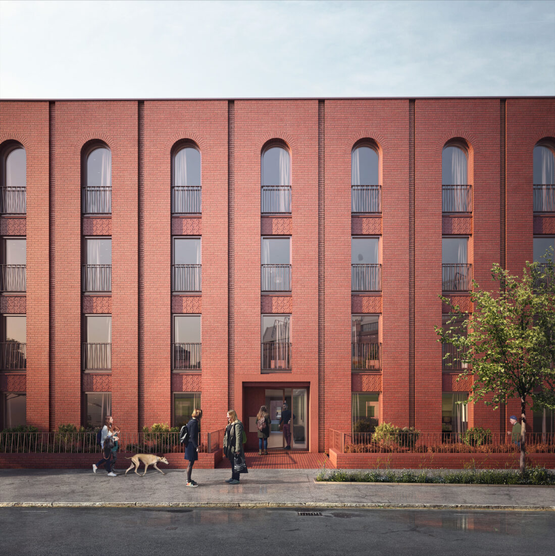 Graeme Nicholls wins approval for Oshaped Glasgow housing scheme