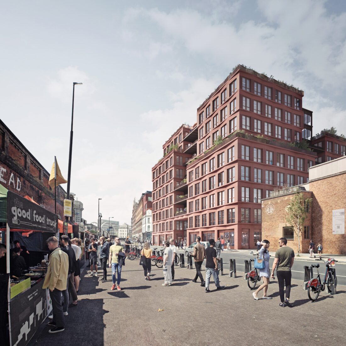 takes over Huntingdon estate job in Shoreditch