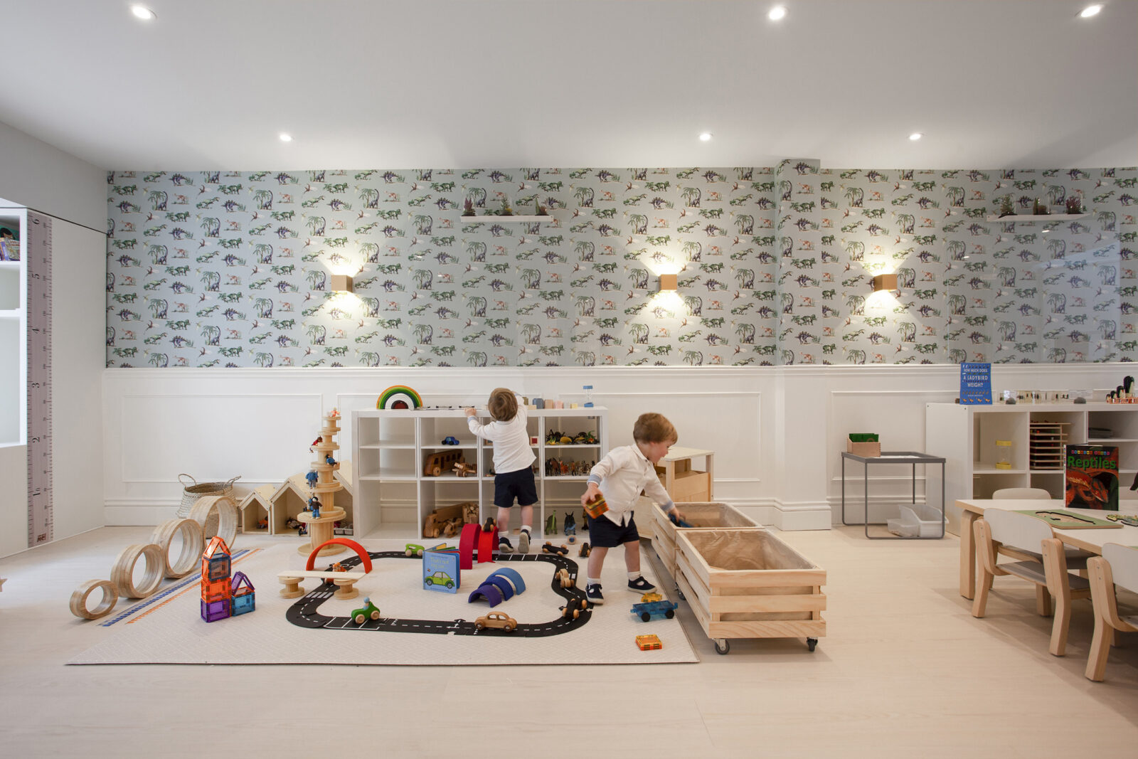 ‘Home from home’ nursery created by Delve Architects from doctors’ surgery
