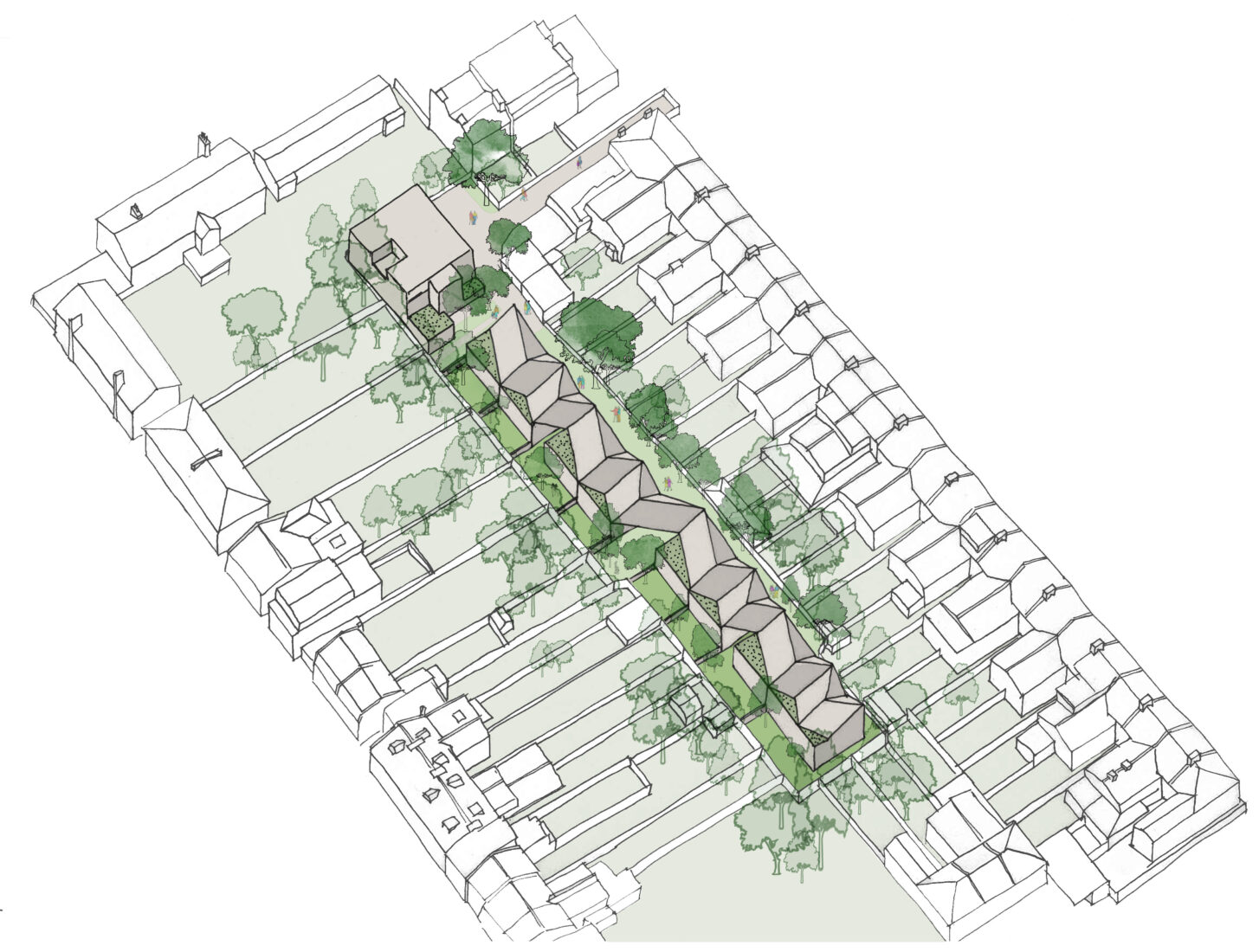 Studio Anyo gets goahead for carbon positive, zero waste east London mews