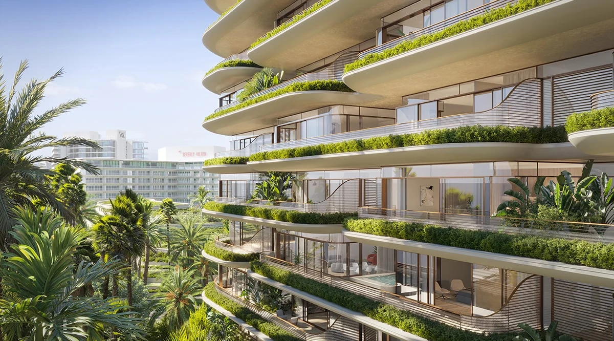Fosters unveils high-rise garden-packed $2bn Beverly Hills masterplan
