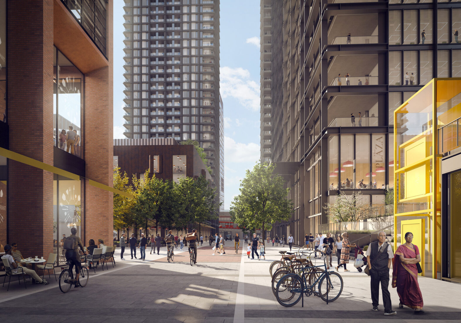 Allies and Morrison unveils massive Canary Wharf scheme