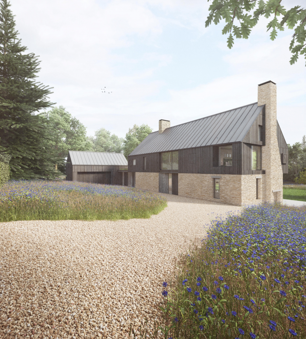 ArkleBoyce reveals design for Yorkshire Dales house