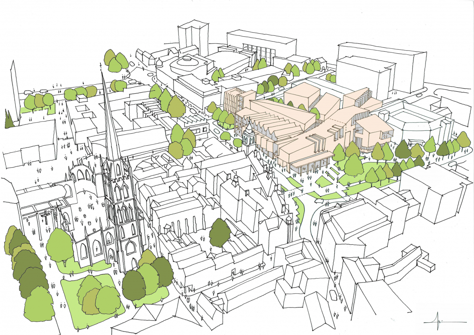 Broadway Malyan’s overhaul of listed Coventry civic centre approved