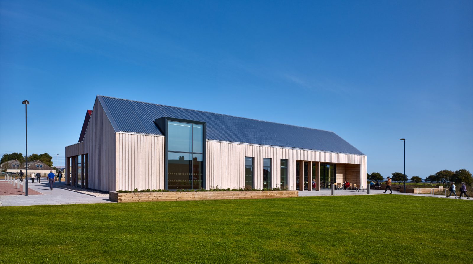 Community centre completed by Collective Architecture in Fife