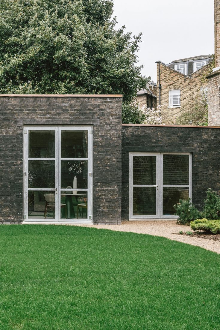 Nick Hill architects completes strippedback garden house in west London