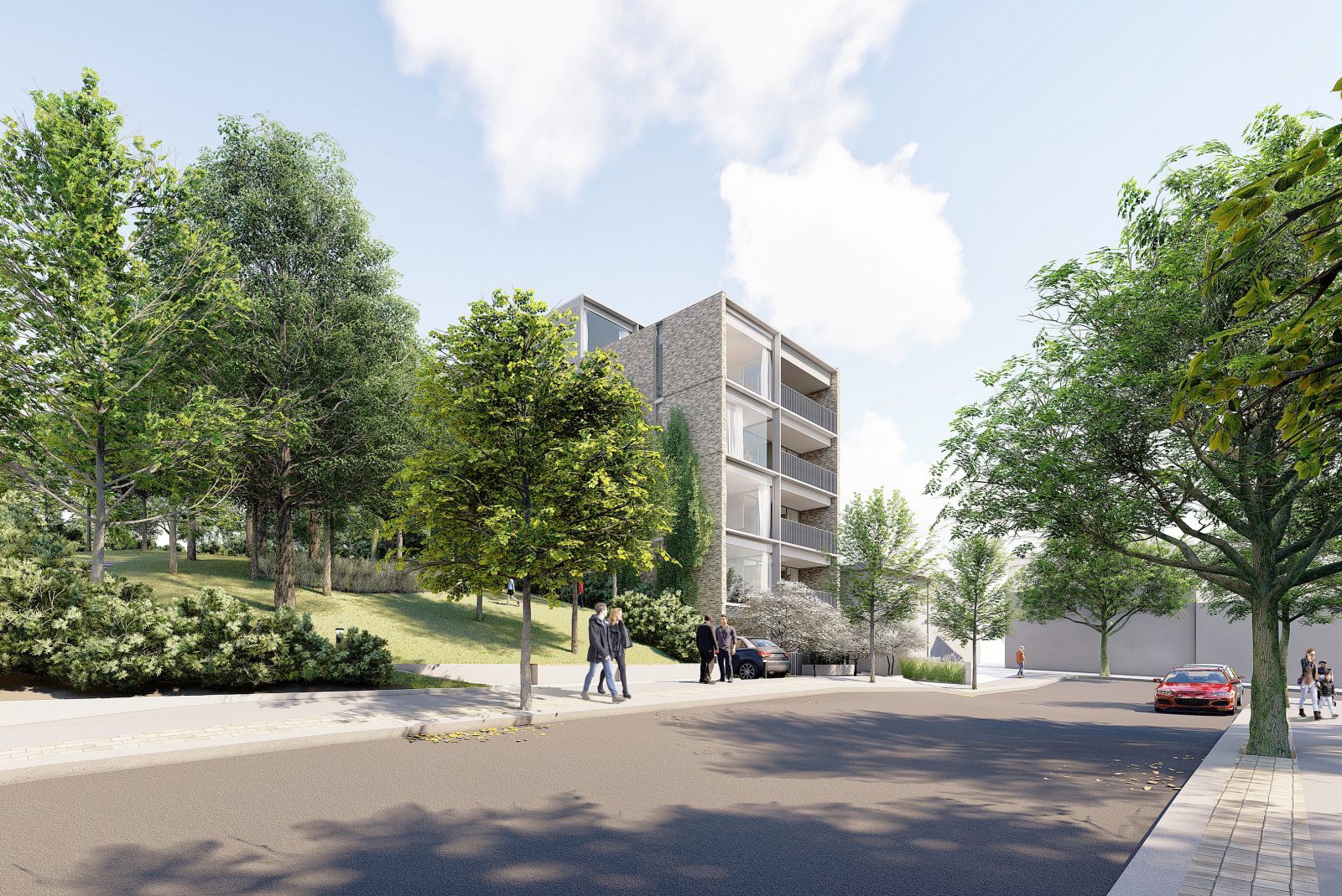 Studio Givanni wins approval for housing on Metropolitan Open Land