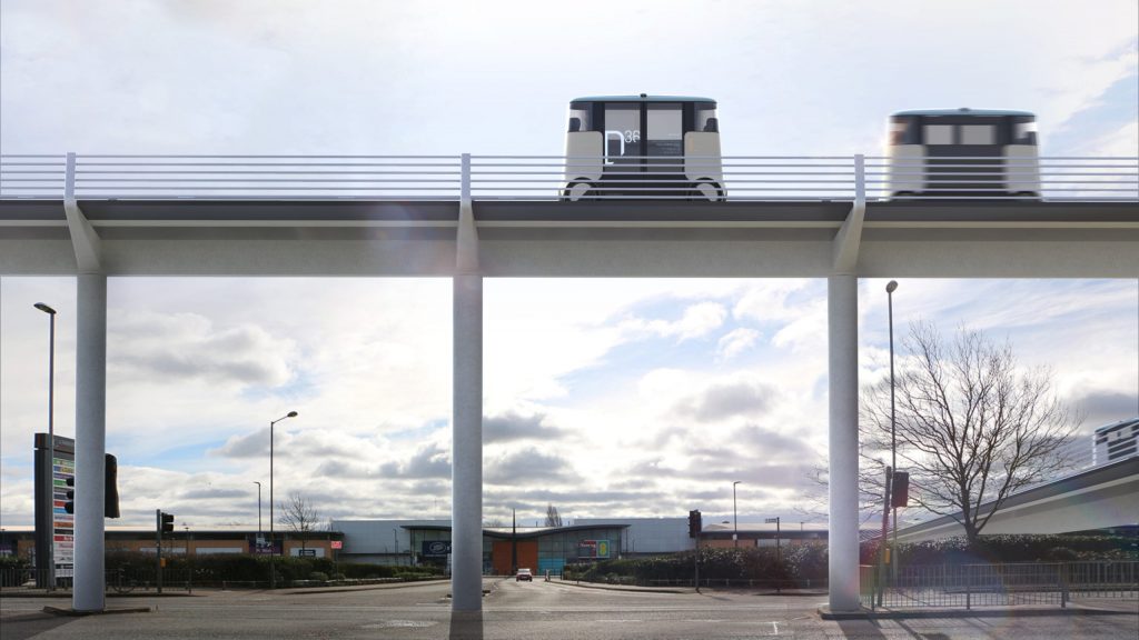 10Design Architects unveils plans for Cambridgeshire autonomous metro