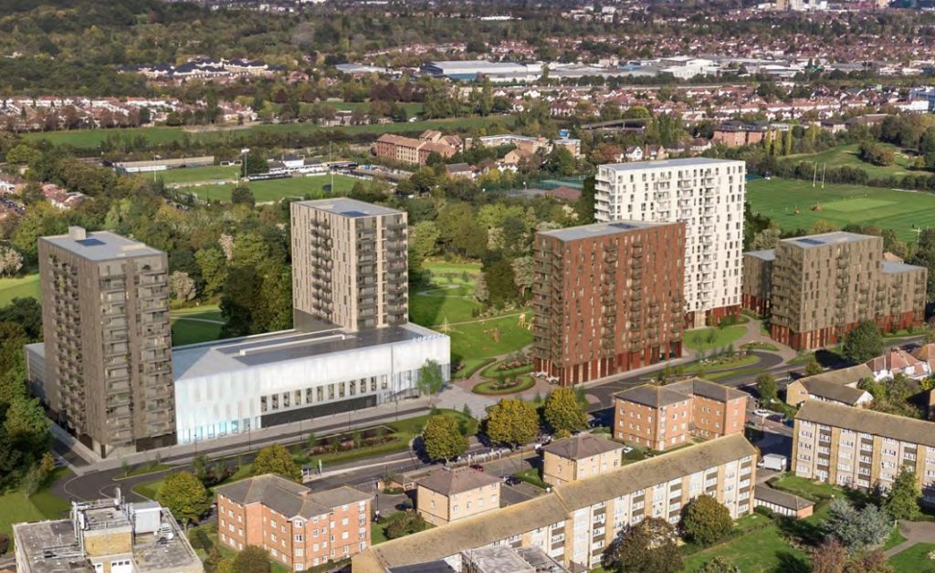 Mikhail Riches replaces 3DReid on Ealing leisure and housing scheme