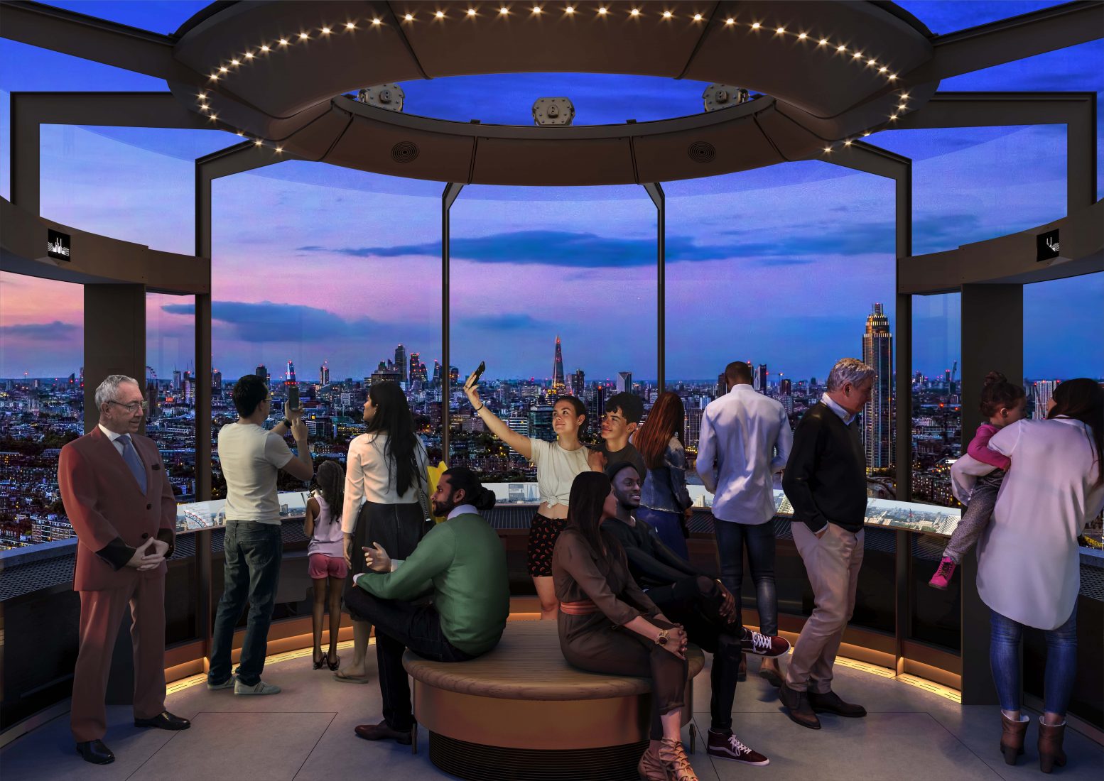 WilkinsonEyre’s Battersea Power Station chimney ‘great glass elevator’ to open next year