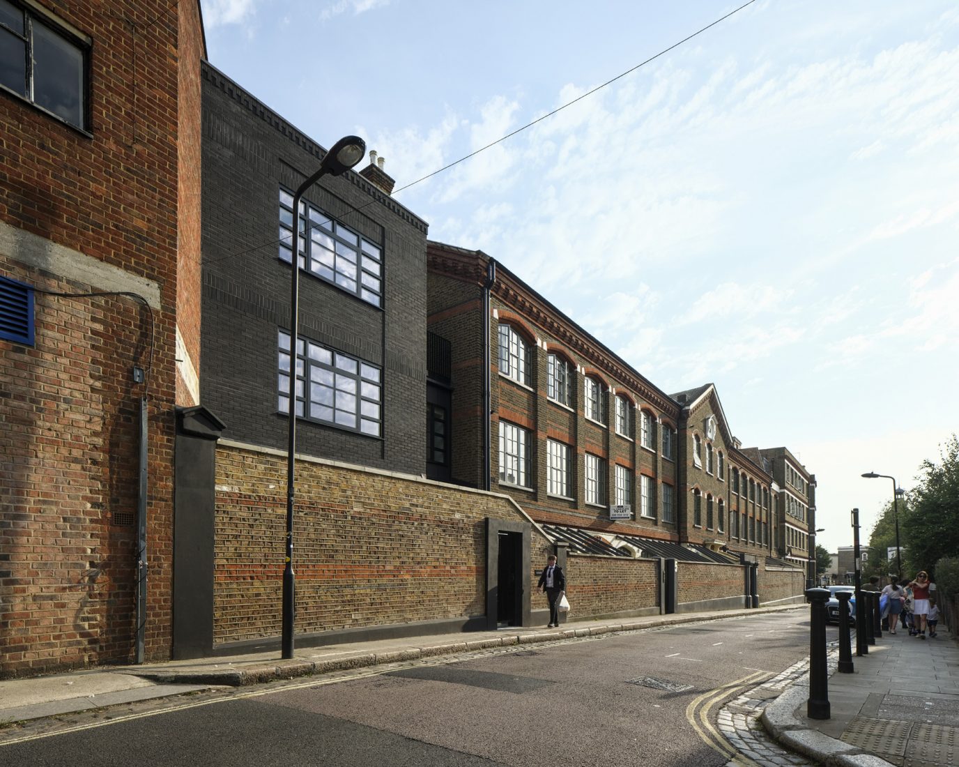 Child Graddon Lewis creates house on triangular infill site
