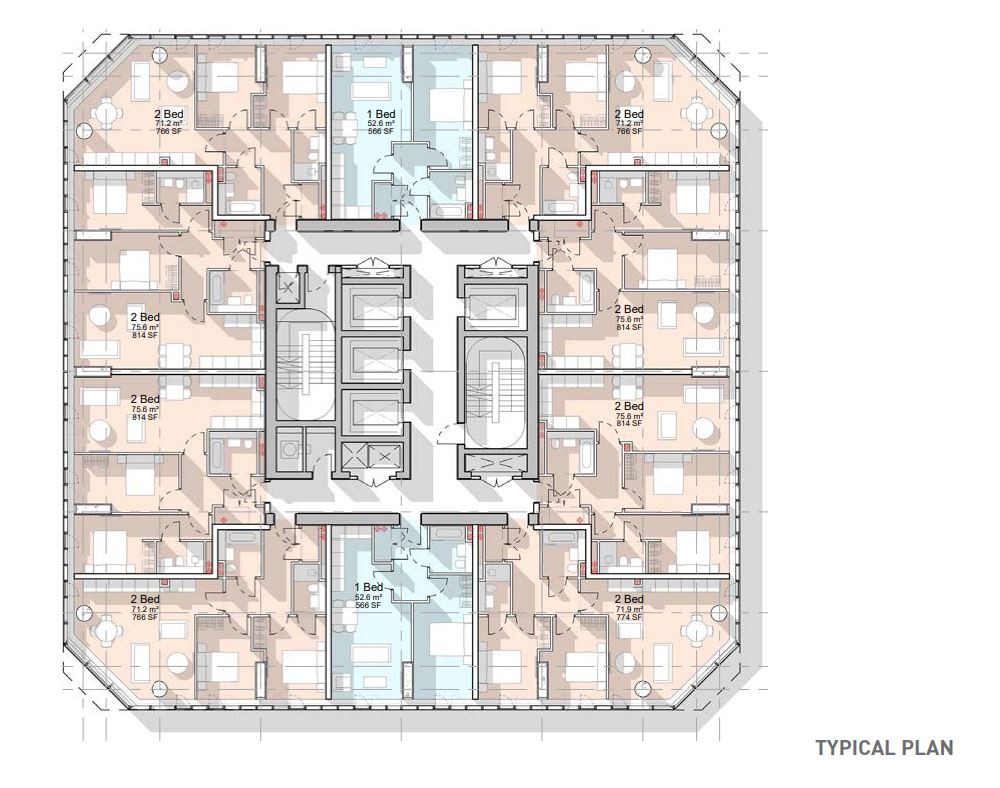 Manchester Tower Layout SimpsonHaugh unveils plans for more Manchester towers