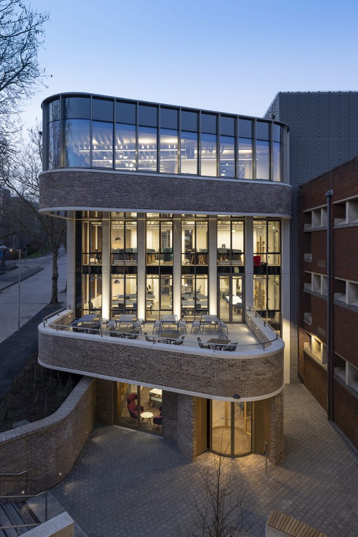 Evans Vettori completes Scharouninspired enterprise centre in Nottingham