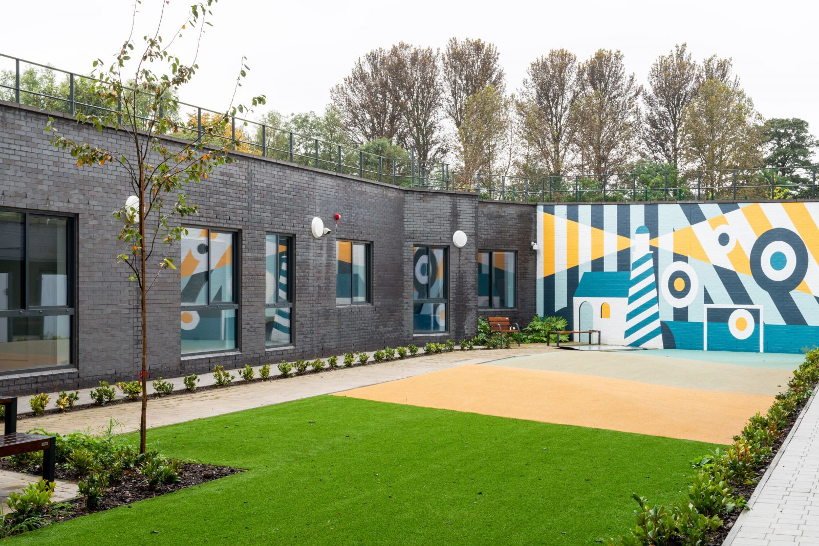 Projects Office completes colourful mental health unit in Edinburgh