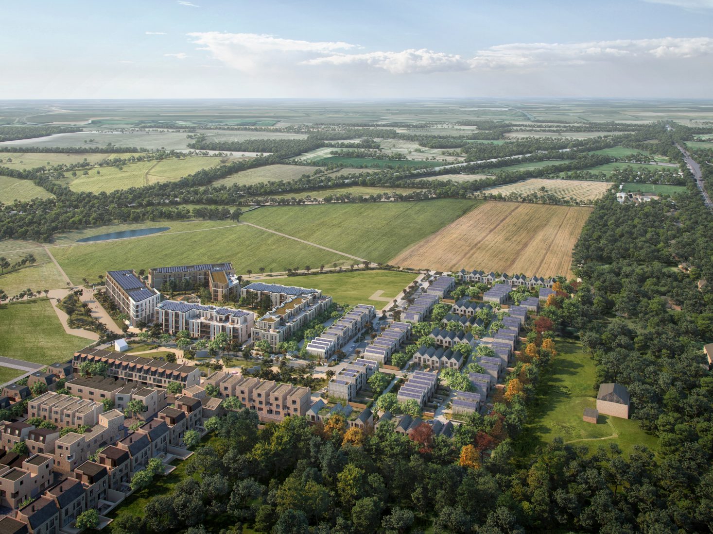 Jo Cowen reveals plans for 370 rental homes next to Stirling Prize finalist