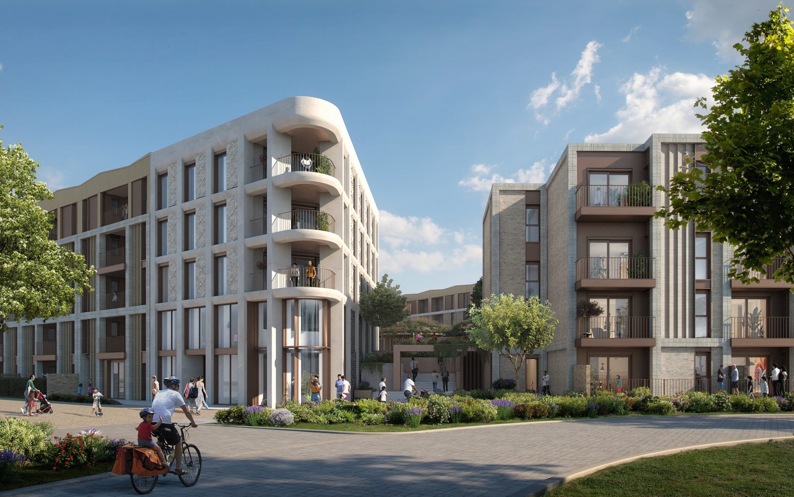 Jo Cowen reveals plans for 370 rental homes next to Stirling Prize finalist