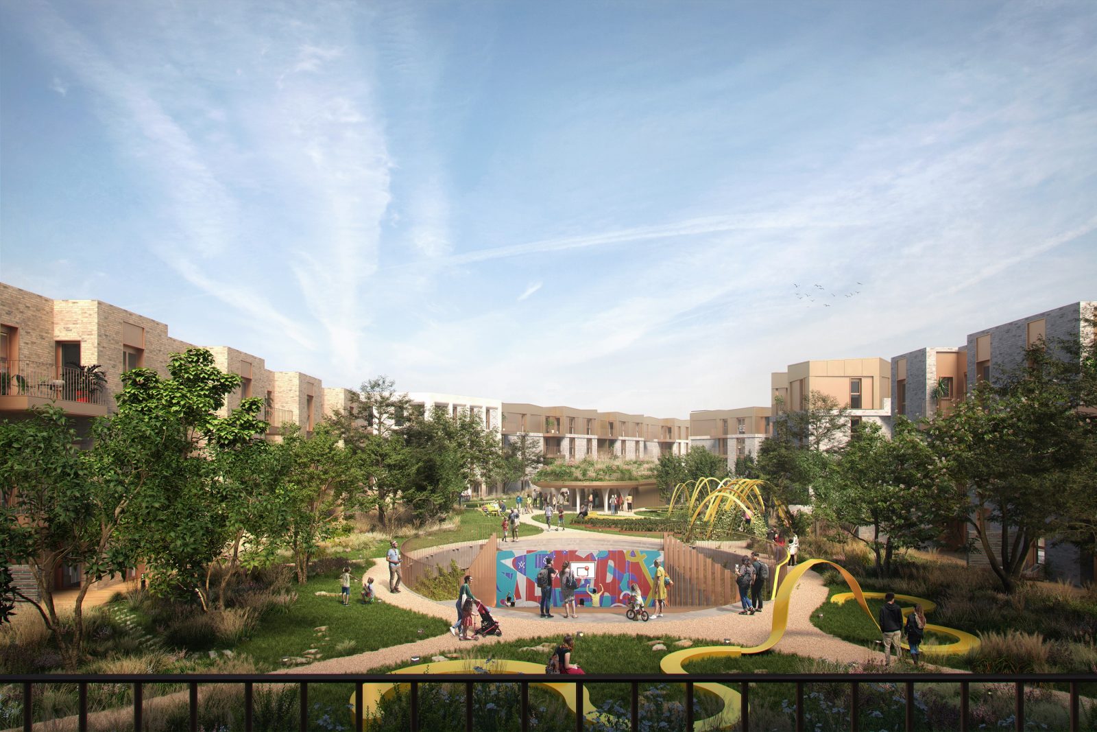 Jo Cowen reveals plans for 370 rental homes next to Stirling Prize finalist