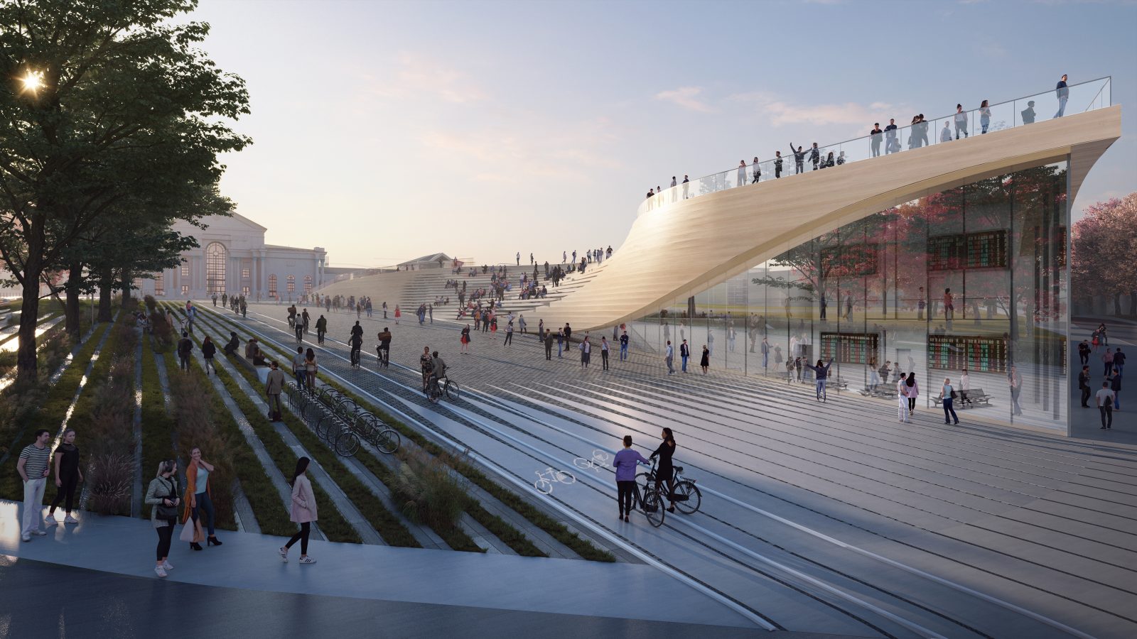 ZHA wins Vilnius railway station contest