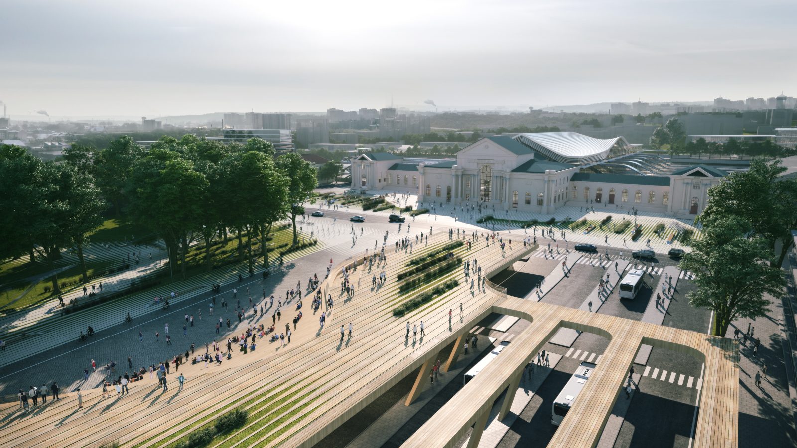 ZHA wins Vilnius railway station contest