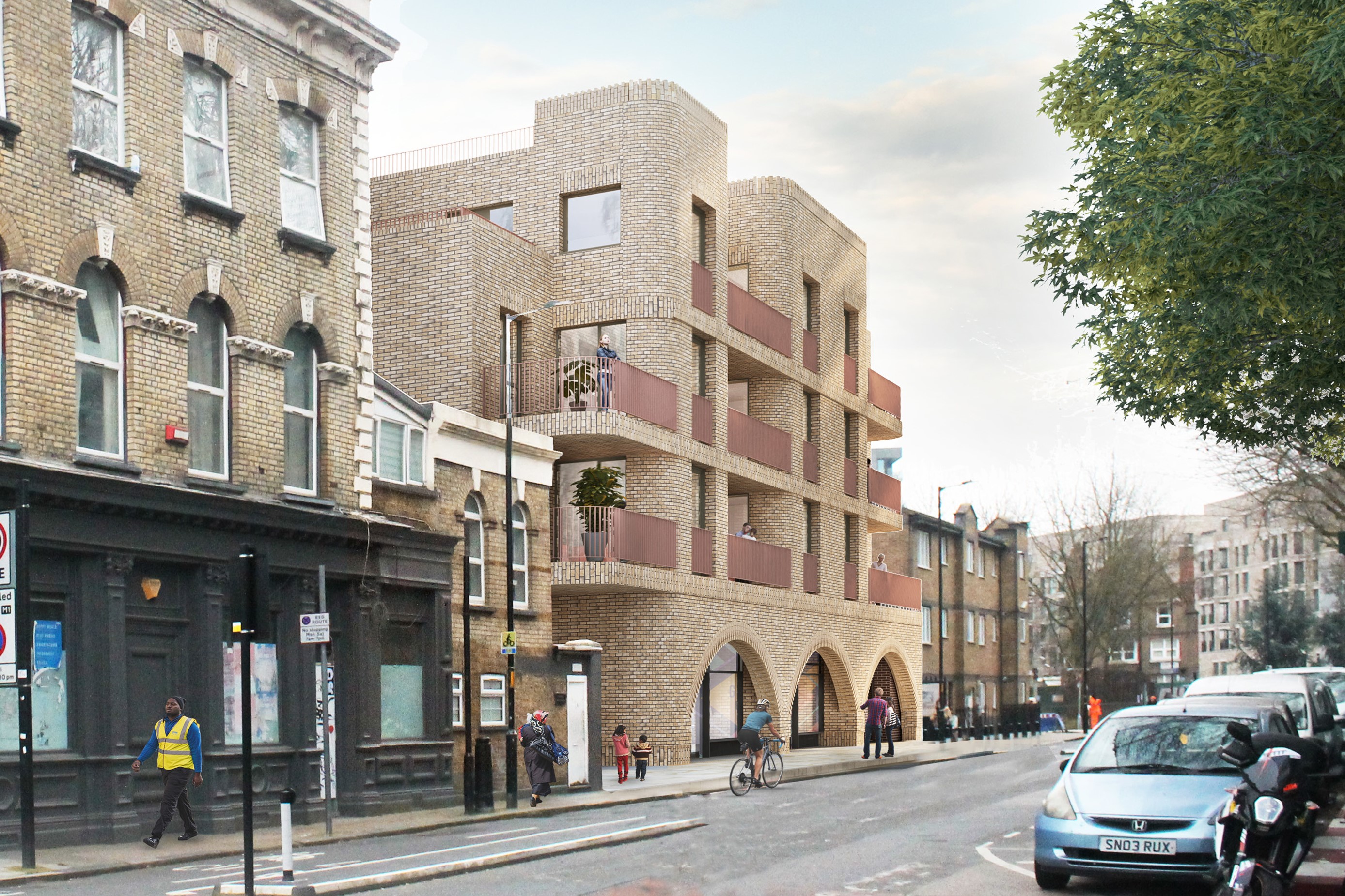 Weston Williamson and FBM get goahead for Southwark council homes