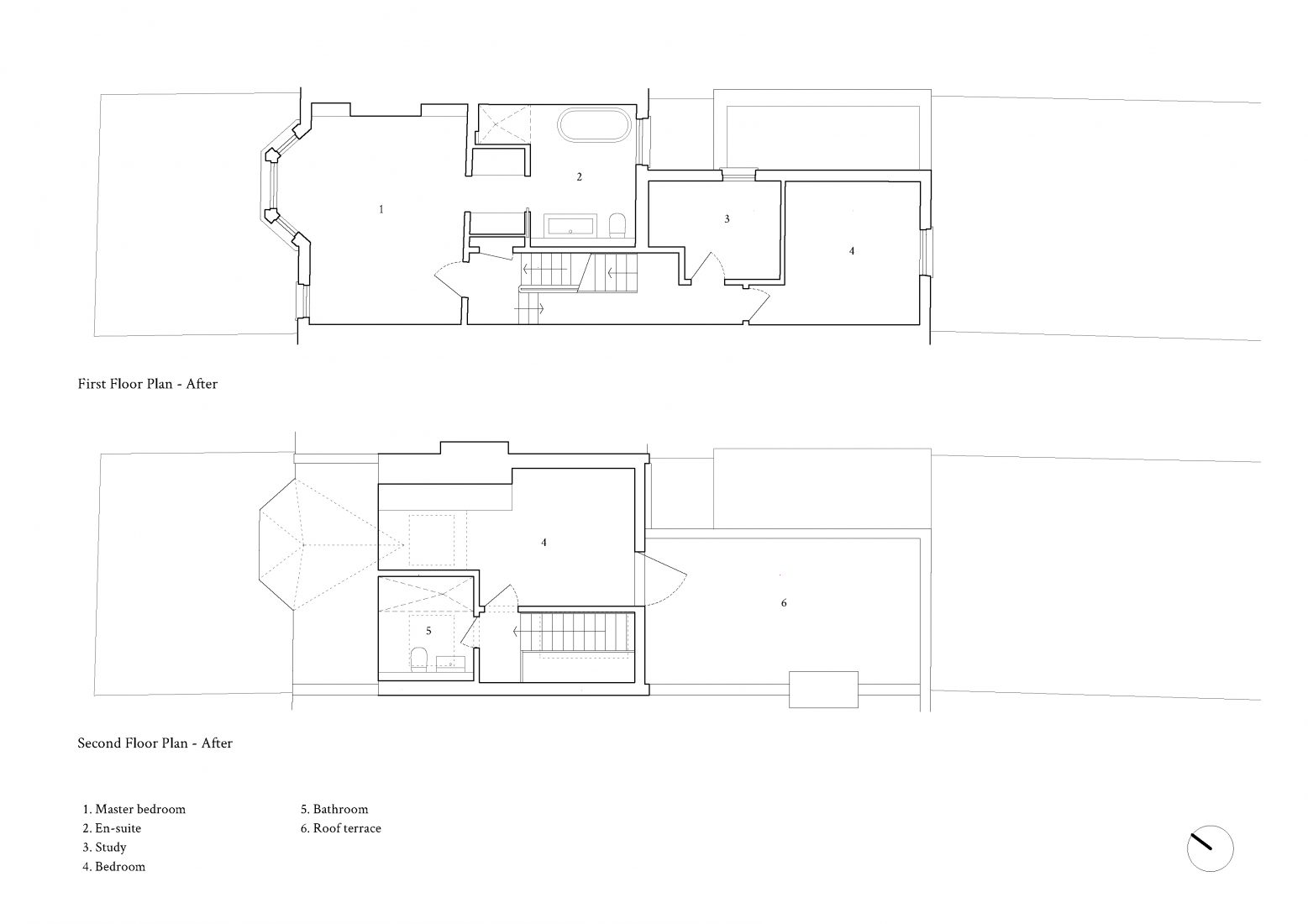Oliver Leech Architects remodels dilapidated Hampstead house